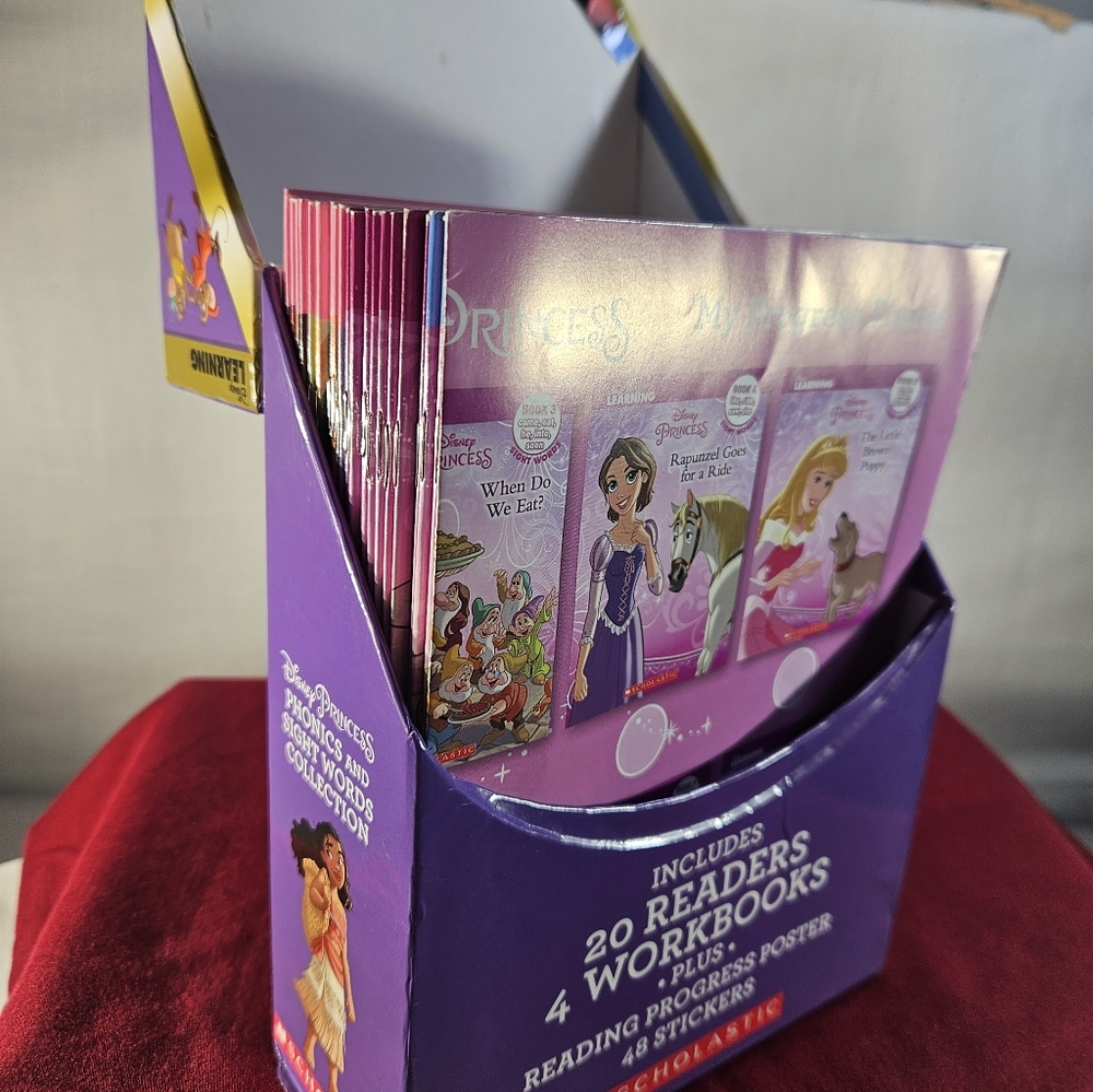 Disney Princess Phonics and Sight Words Collection See Pictures For Details - Picture 3 of 15